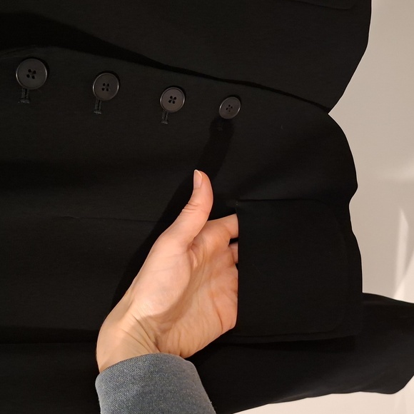 Lauren Ralph Lauren Women's Black Single-breasted 90's Blazer (Size US 6) - Picture 5 of 8